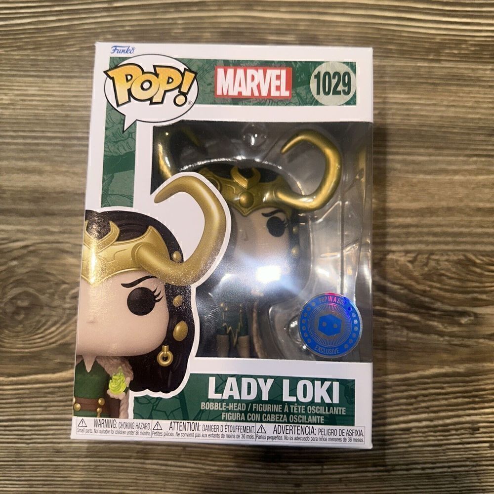 Funko POP! Marvel - Lady Loki (Pop In A Box) #1029. Mint Condition.